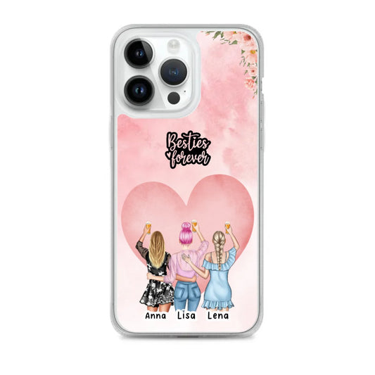 Personalisierte iphone Hülle - Beste Freundin (2 - 4 Freundinnen) - Magnifa