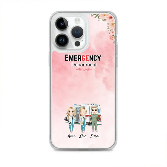 Personalisierte Iphone Hülle - Krankenschwester/Ärzte/Krankenpfleger/Apotheker (1 - 8 Fach Personal) - Magnifa