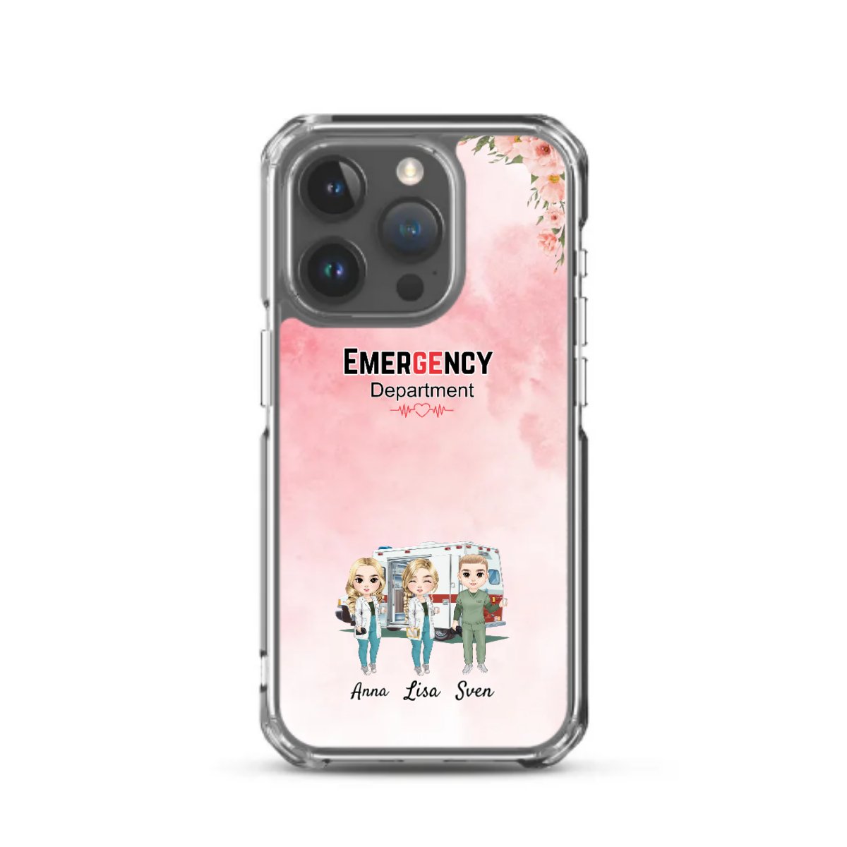 Personalisierte Iphone Hülle - Krankenschwester/Ärzte/Krankenpfleger/Apotheker (1 - 8 Fach Personal) - Magnifa