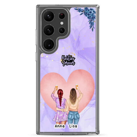 Personalisierte Samsung Hülle - Beste Freundin (2 - 4 Freundinnen) - Magnifa