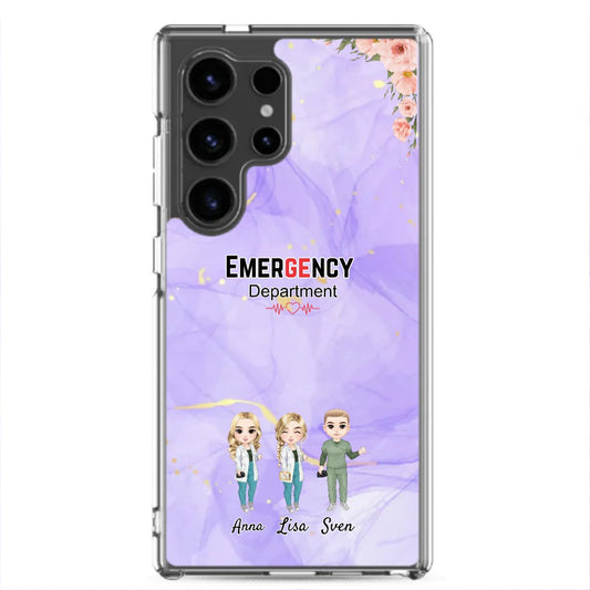 Personalisierte Samsung Hülle - Krankenschwester/Ärzte/Krankenpfleger/Apotheker (1 - 8 Fach Personal) - Magnifa