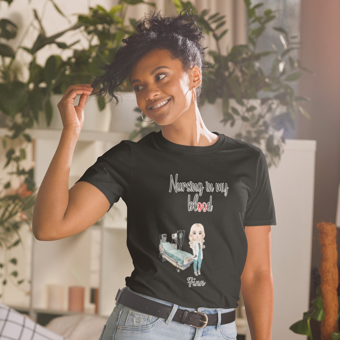 Personalisiertes T-Shirt-Krankenschwester/Ärzte/Krankenpfleger/Apotheker (1-8 Fach Personal)