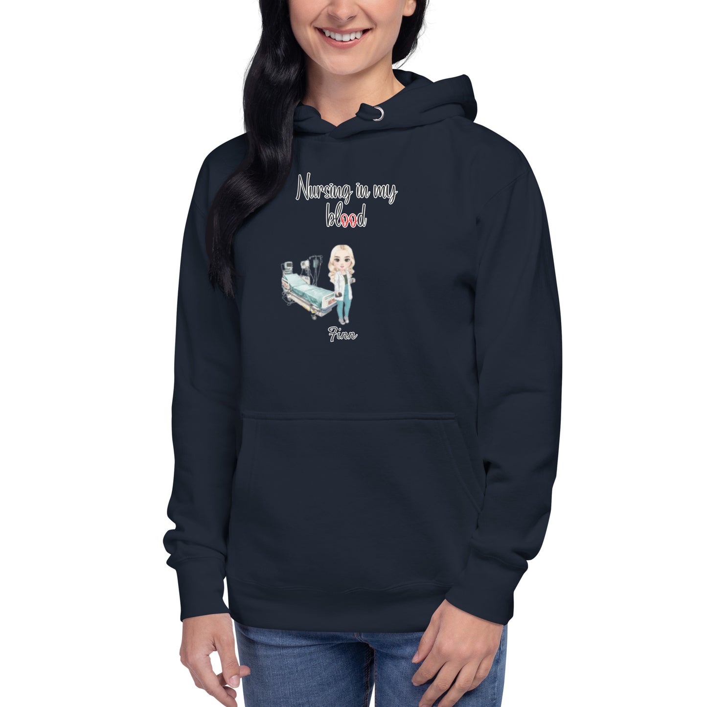 Personalisiertes Hoodie-Krankenschwester/Ärzte/Krankenpfleger/Apotheker (1-8 Fach Personal)