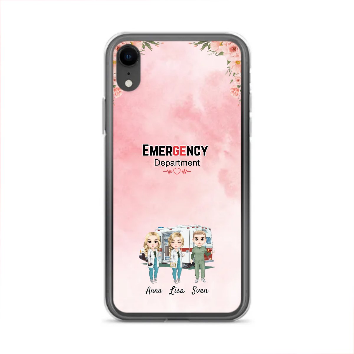 Personalisierte Iphone Hülle - Krankenschwester/Ärzte/Krankenpfleger/Apotheker (1 - 8 Fach Personal) - Magnifa